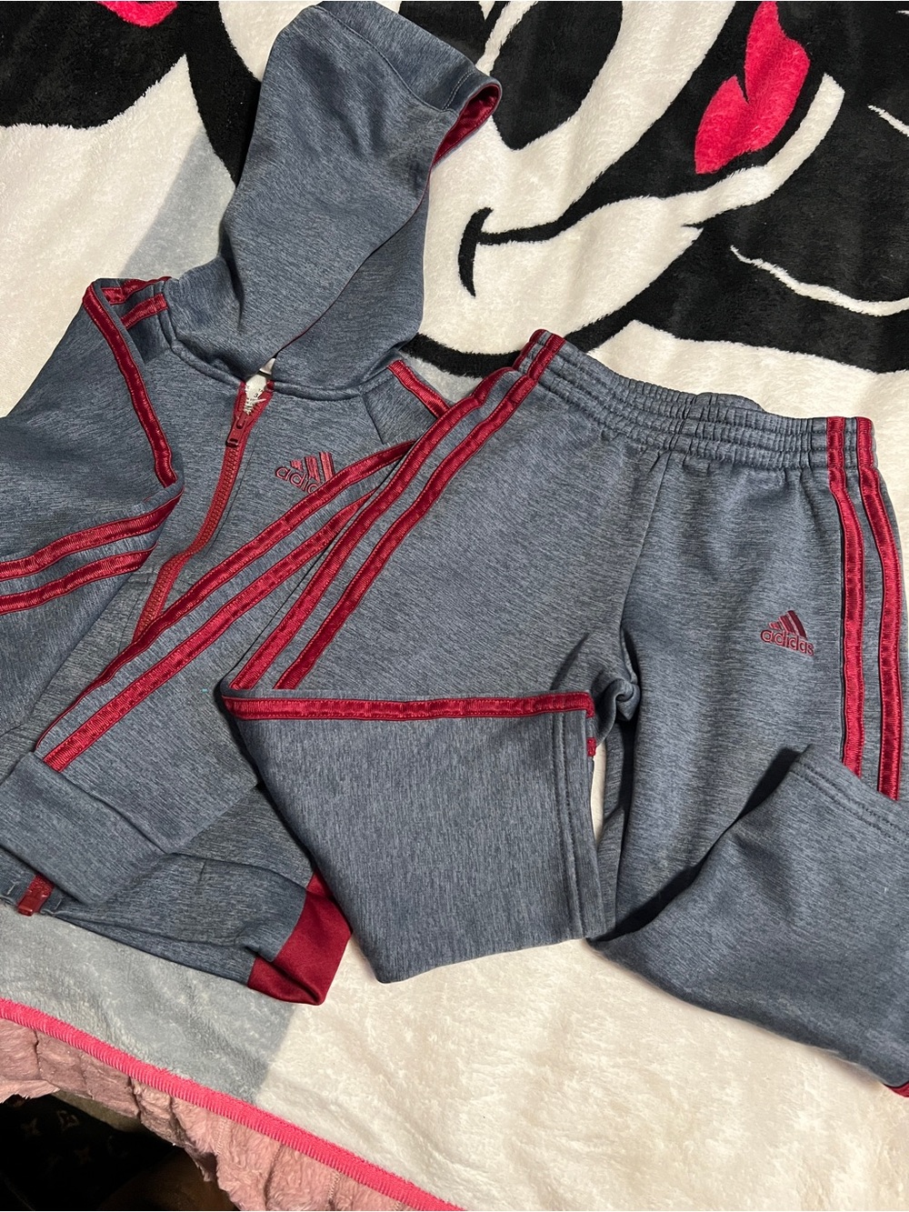 3T Adidas Kids Jogger Set - Hoodie + Sweatpants NWOT